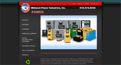Desktop Screenshot of forkliftbatteriesandchargers.com